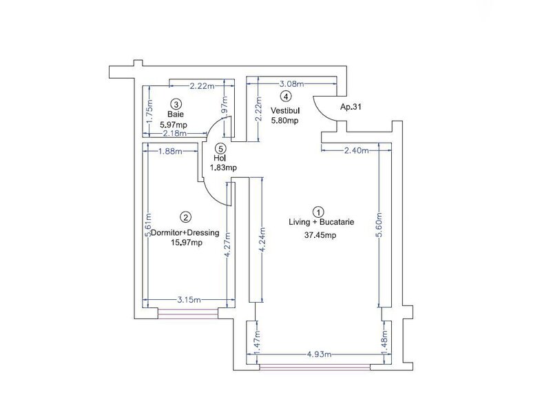 Pipera Ivory residence rond OMV + 2 camere  parcare tva zero